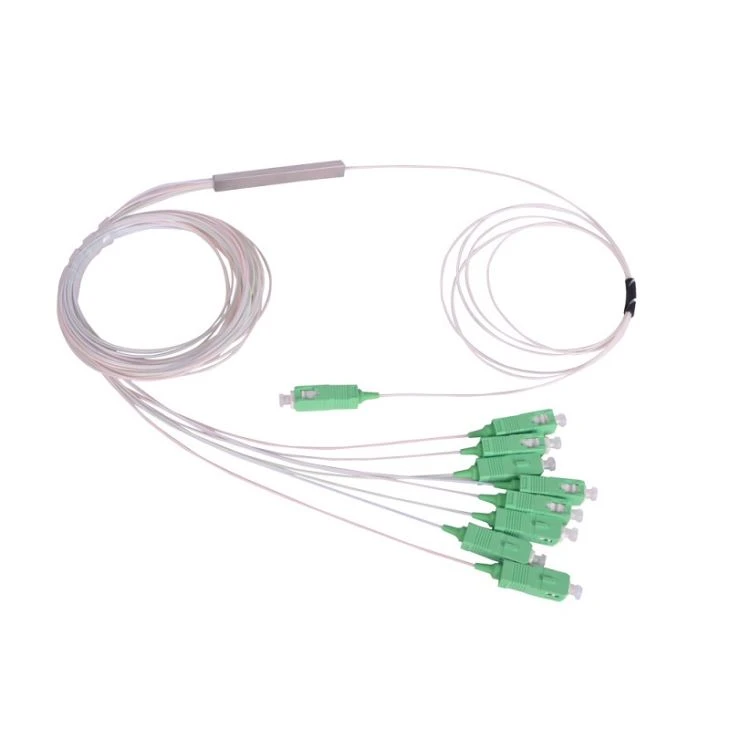 1x8 Splitter PLC Fibra Optică